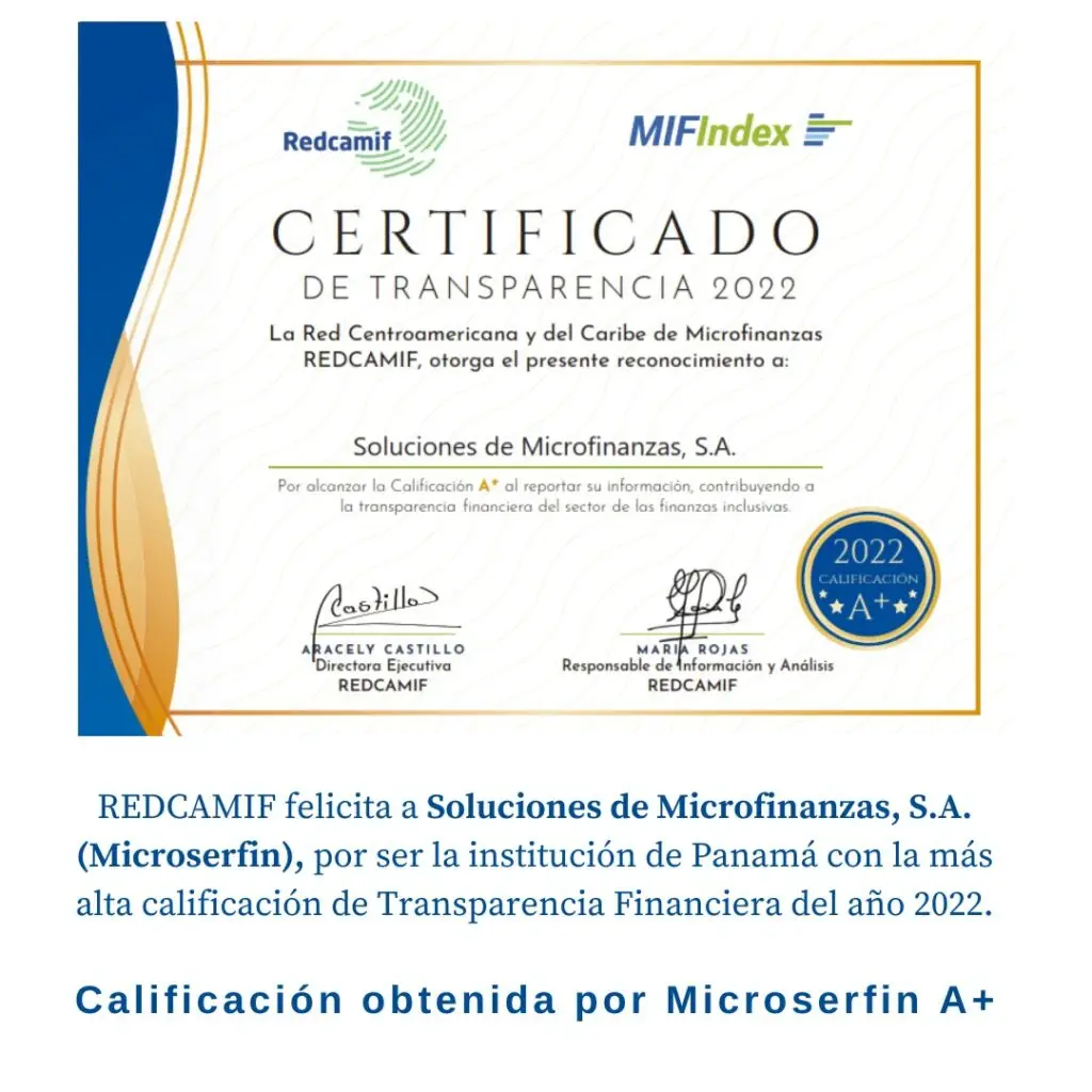 certificado de transparencia